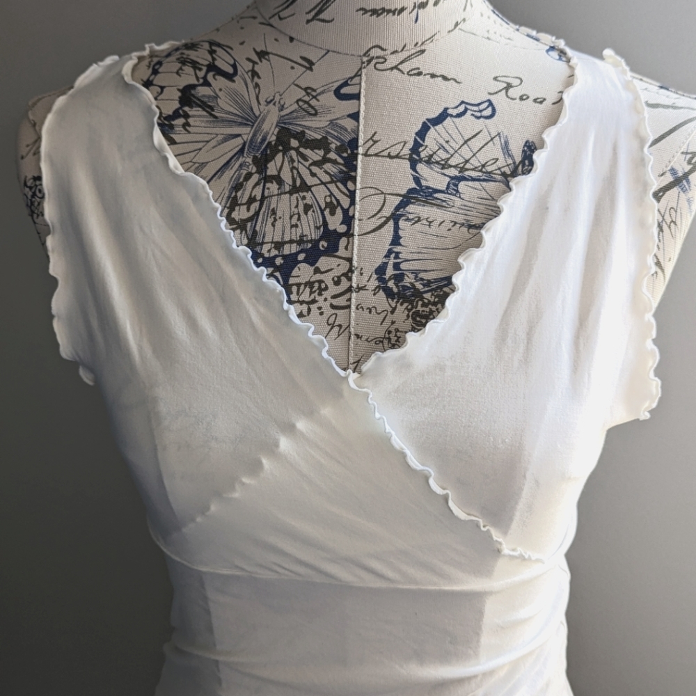 Banana Republic White Tank Top